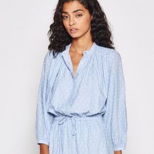 Joie Adel Cotton Dress in Cornflower Blue